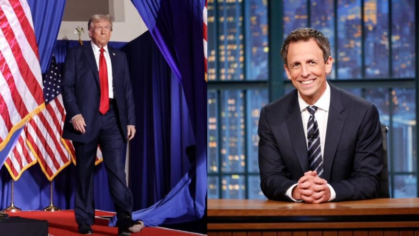 Donald Trump, Seth Meyers