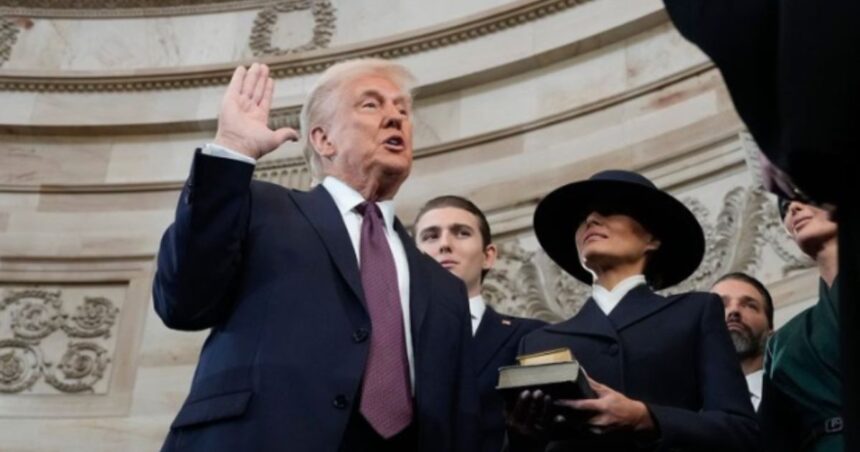 Donald Trump Swearing in as 47th President of the US