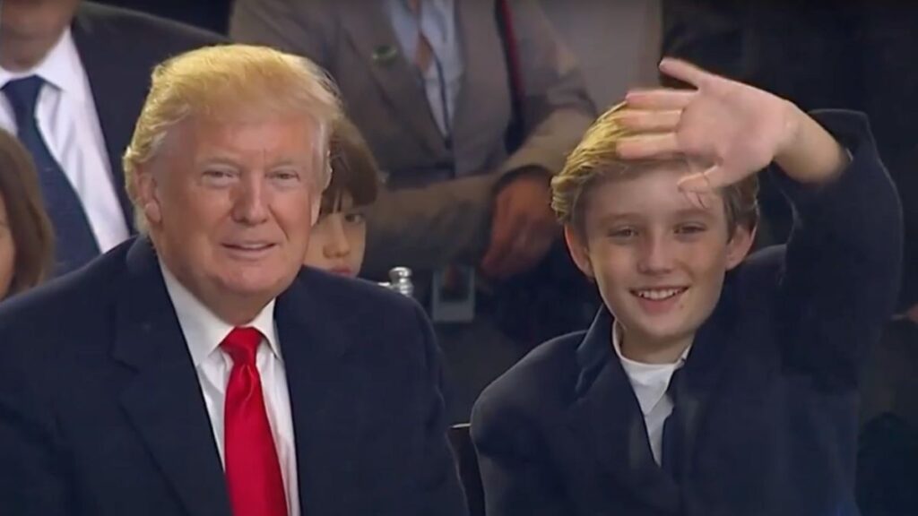 Donald Trump and Barron Trump