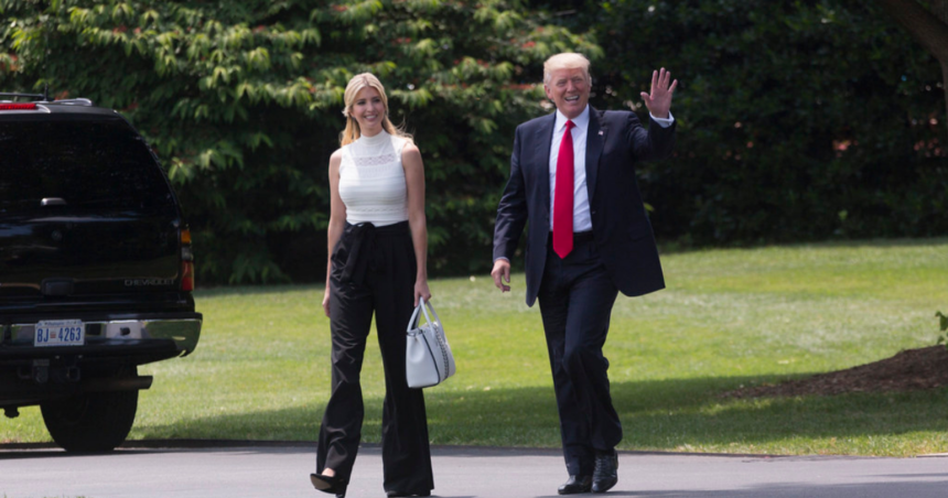 Donald Trump with Daughter Ivanka Trump