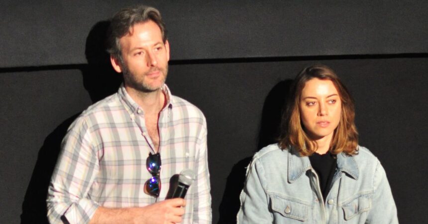 Jeff Baena and Aubrey Plaza