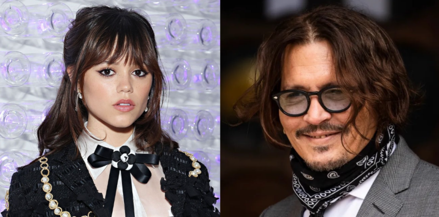 Jenna Ortega Reacts to Relationship Rumors With Johnny Depp.