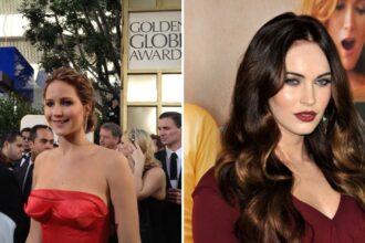 Jennifer Lawrence and Megan Fox