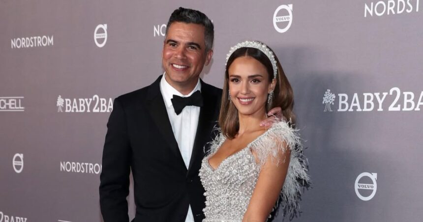 Jessica Alba and her husband Cash Warren