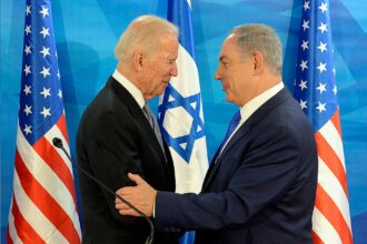 Joe Biden and Netanyahu