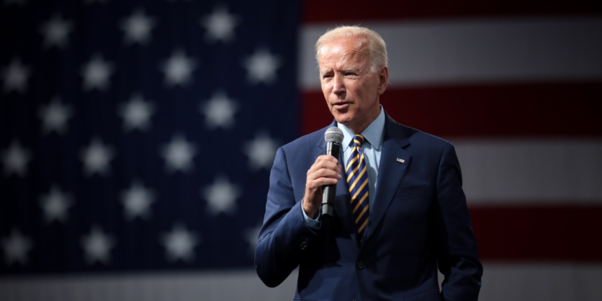 Joe Biden speaking with attendees at the Presidential Gun Sense Forum