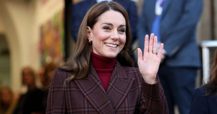 Kate Middleton At Royal Marsden