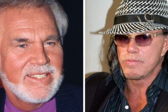 Kenny Rogers and Mickey Rourke