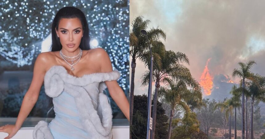 Kim Kardashian on LA Wildfires