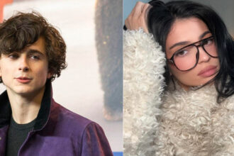 Timothee Chalamet and Kylie Jenner