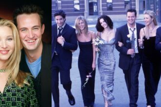 Lisa Kudrow And Matthew Perry In Friends, Friends Cast