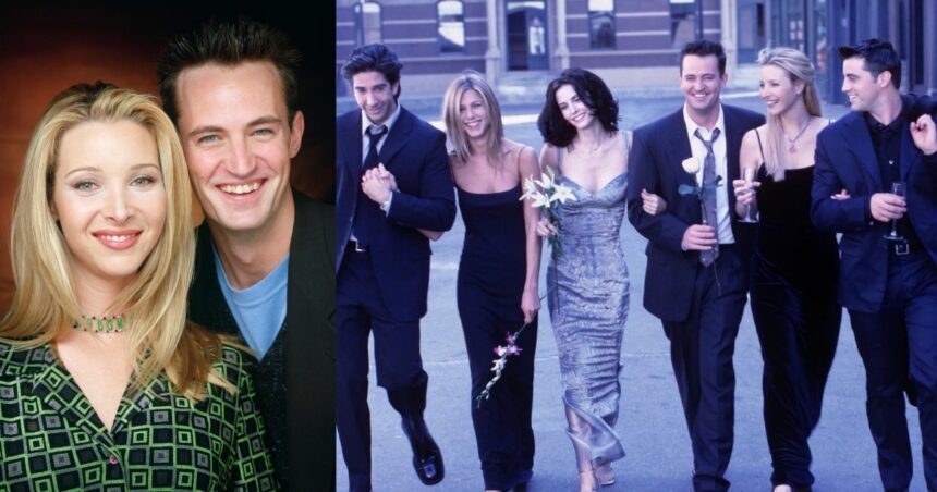 Lisa Kudrow And Matthew Perry In Friends, Friends Cast