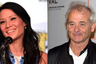 Lucy Liu and Bill Murray