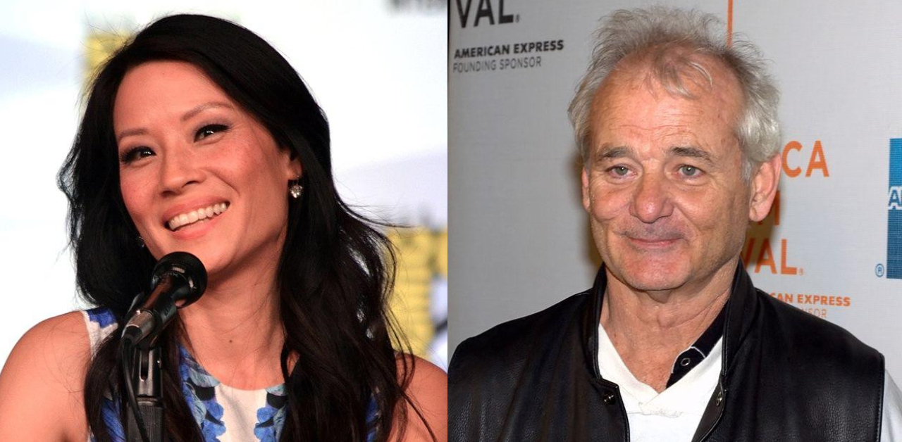 Lucy Liu and Bill Murray