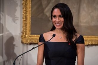 Meghan Markle Attending a Reception at Office of Governor General