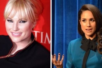 Meghan McCain (L) and Meghan Markle (R)