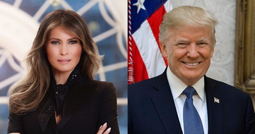 Melania and Donald Trump