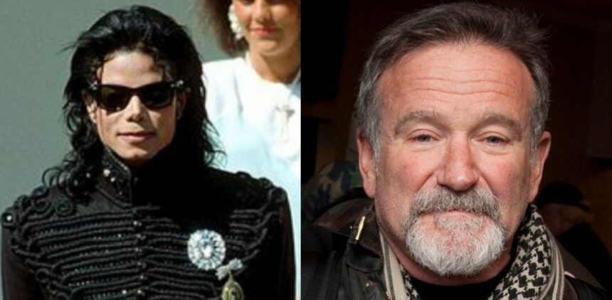 Michael Jackson and Robin Williams