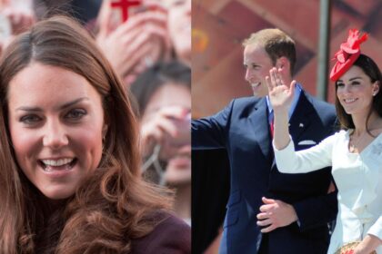 Kate Middleton (Photo by Jeff Amann, via Flickr) and Kate and William, Canada Day 2011 (Image Credit: tsaiproject, via Flickr).