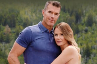 Ryan Sutter (R) and Trista Sutter