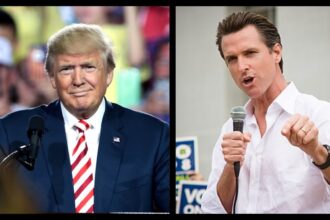 Trump and Newsom