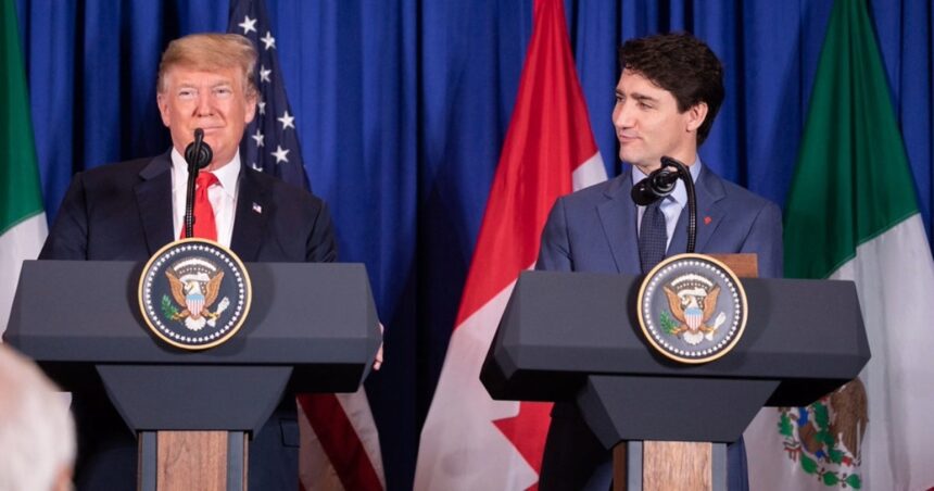 Trump and Trudeau