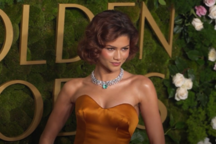 Zendaya at Golden Globes 2025.