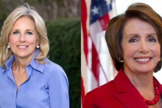 Jill Biden and Nancy Pelosi