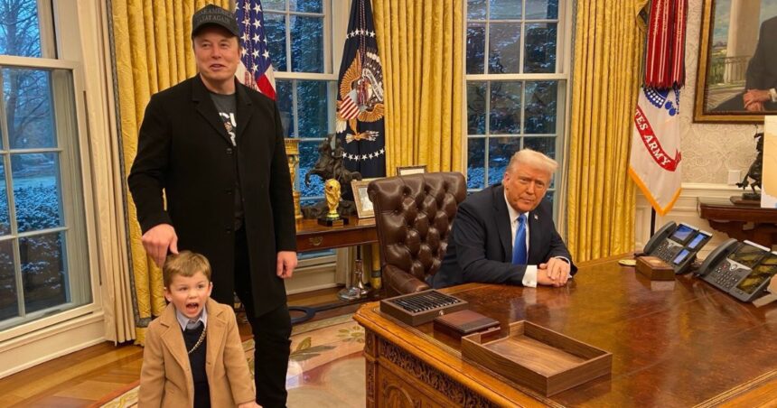 Does Elon Musk Use His Son As A Prop? New Video From Oval Office Irks Fans