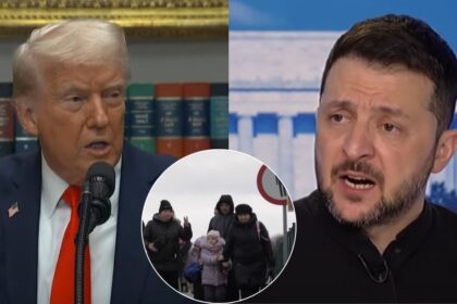 Donald Trump and Zelenskyy