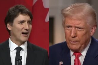 Justin Trudeau and Donald Trump